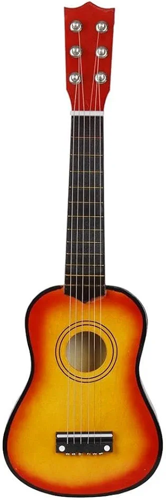 Ukelele Ukelele De 21 Pulgadas Instrumento De Cuerda Profesional De 6 Cuerdas Con Púa(Color:Sunset)