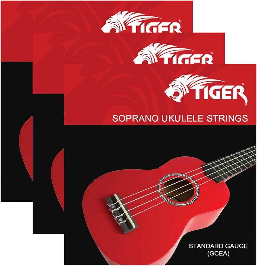 Tiger Soprano - Cuerdas para ukelele (3 unidades)