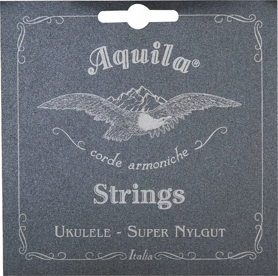 Aquila 107U - Cuerdas para ukelele tenor (afinación en sol grave y do, sol-do-mi-la)