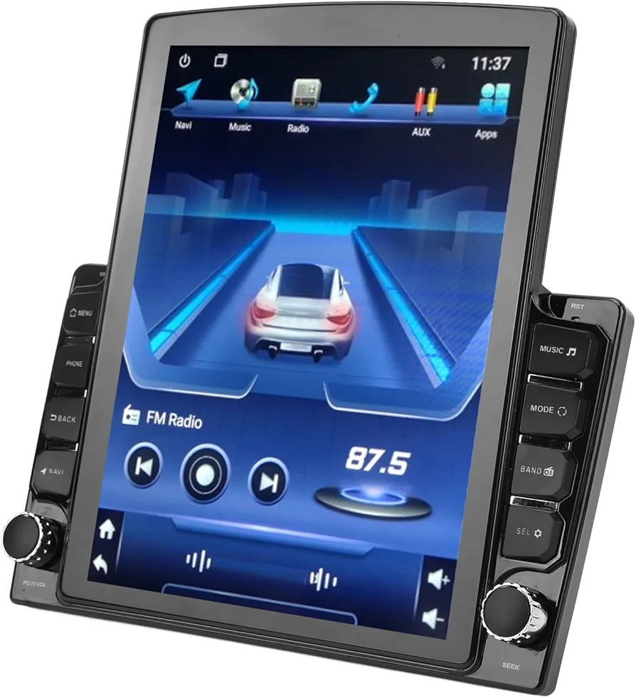 Navegador GPS Pantalla Táctil de 9,7 Pulgadas 10,0 Control del Volante Función de Voz Pantalla de Navegación Universal para Coche (2+32G)