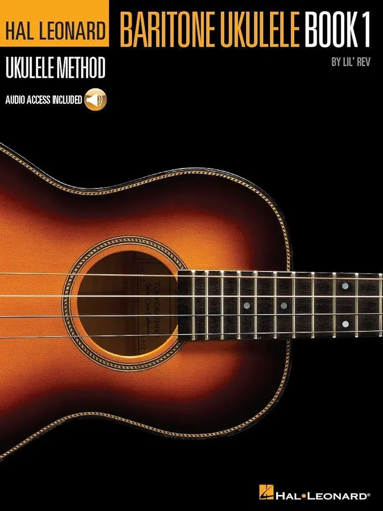 Hal leonard baritone ukulele method ukulele +cd