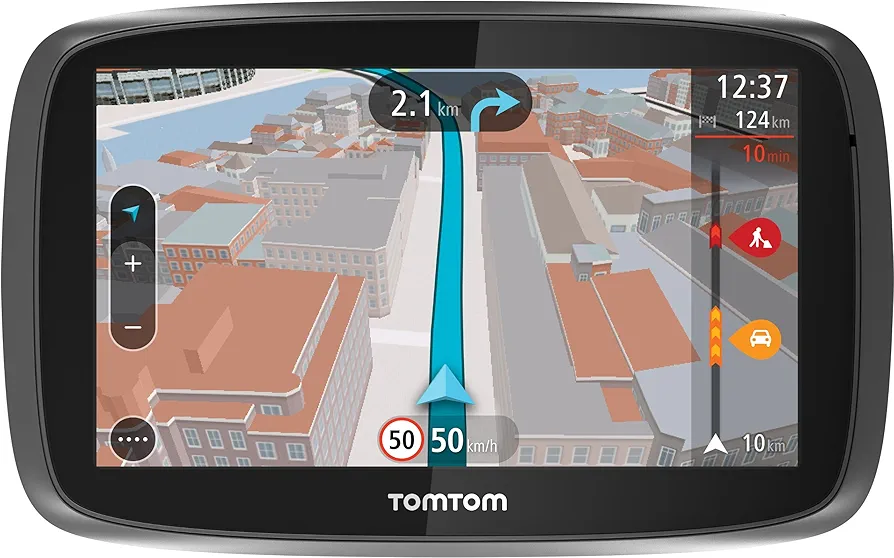 TomTom GO 500 - Navegador GPS de 5" (480 x 272, ranura para tarjeta Micro SD, mapas de Europa General, USB), negro